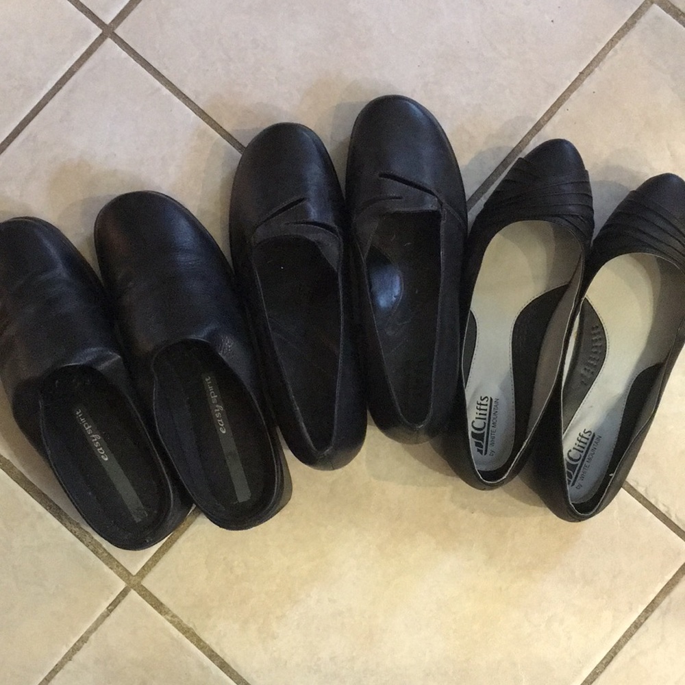 Women’s Black Shoes Size 8.5